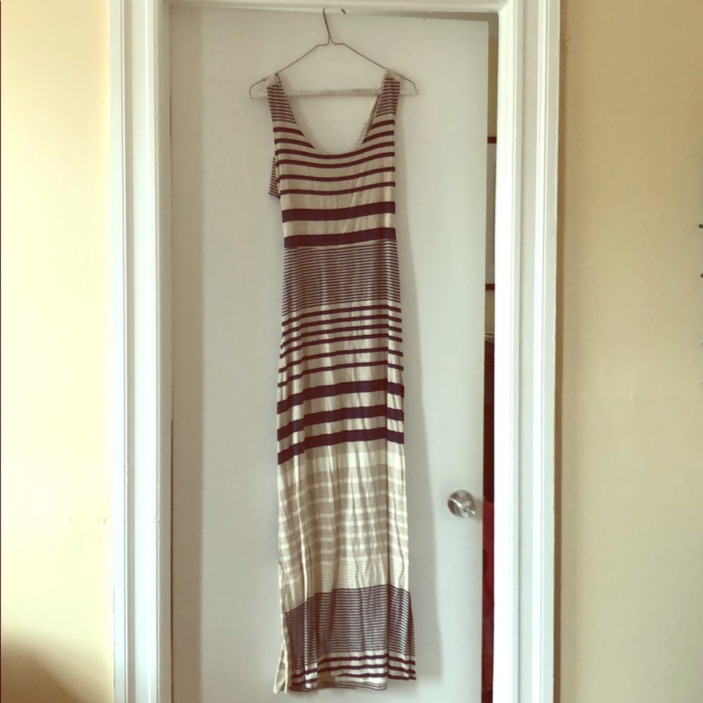 Cutout-back maxi dress